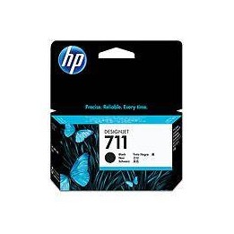 TUSZ ORYGINALNY HP711 CZ129A CZARNY 38 ML