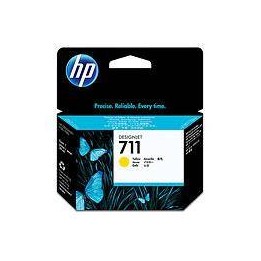 TUSZ ORYGINALNY HP711 CZ132A YELLOW 29 ML