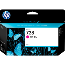 TUSZ ORYGINALNY HP728 F9J66A MAGENTA 130 ML