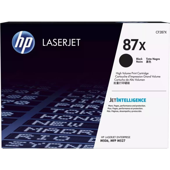 TONER ORYGINALNY HP87X CF287X CZARNY 18000 STRON