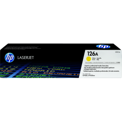 TONER ORYGINALNY HP126A CE312A YELLOW 1000 STRON
