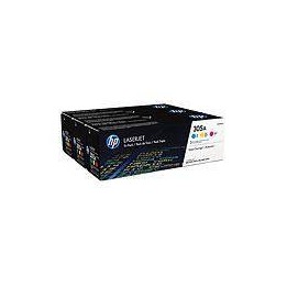 TONER ORYGINALNY HP305A CF370AM CMY 3*2600 STRON