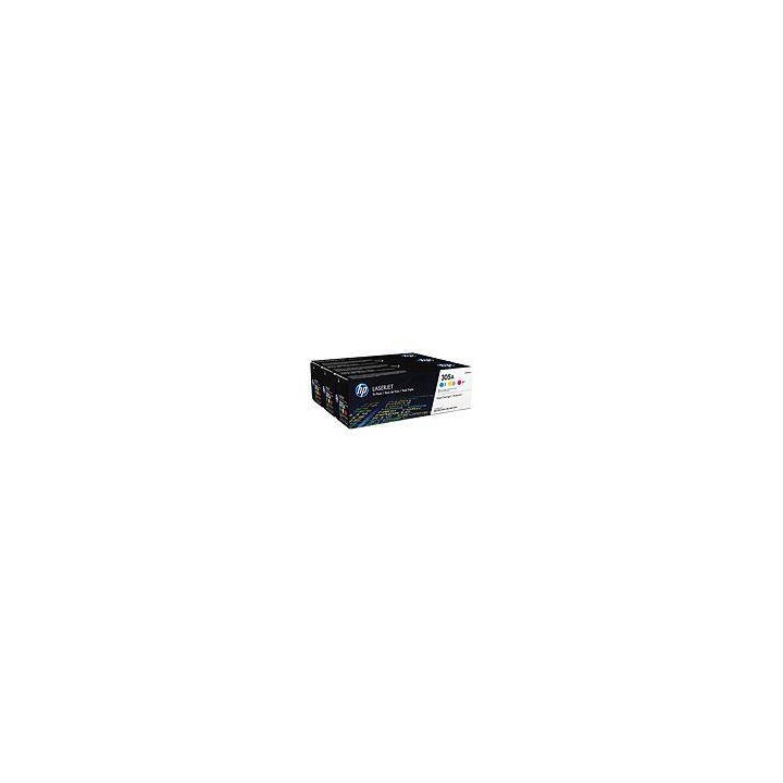 TONER ORYGINALNY HP305A CF370AM CMY 3*2600 STRON