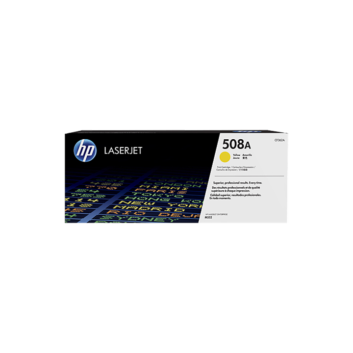 TONER ORYGINALNY HP508A CF362A YELLOW 5000 STRON