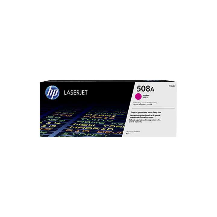 TONER ORYGINALNY HP508A CF363A MAGENTA 5000 STRON