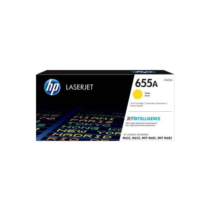 TONER ORYGINALNY HP655A CF452A YELLOW 10500 STRON