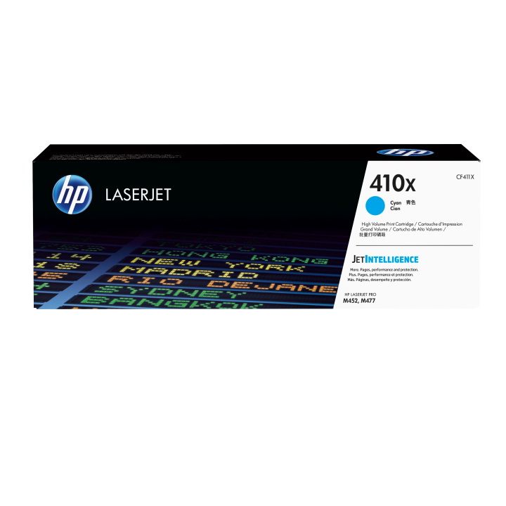 TONER ORYGINALNY HP410X CF411X CYAN 5000 STRON