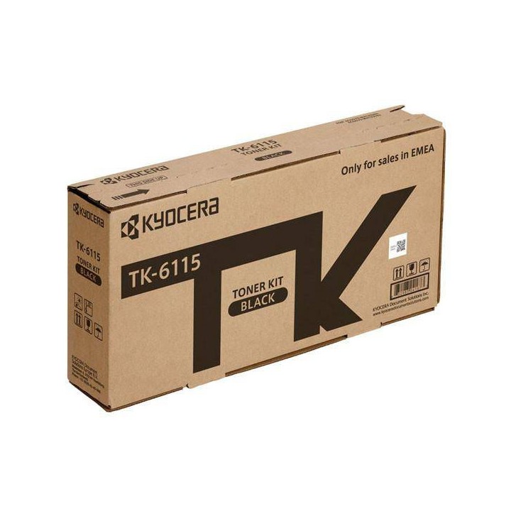 TONER ORYGINALNY KYOCERA TK6115 TK61151T02P10NL0 CZARNY 15000 STRON