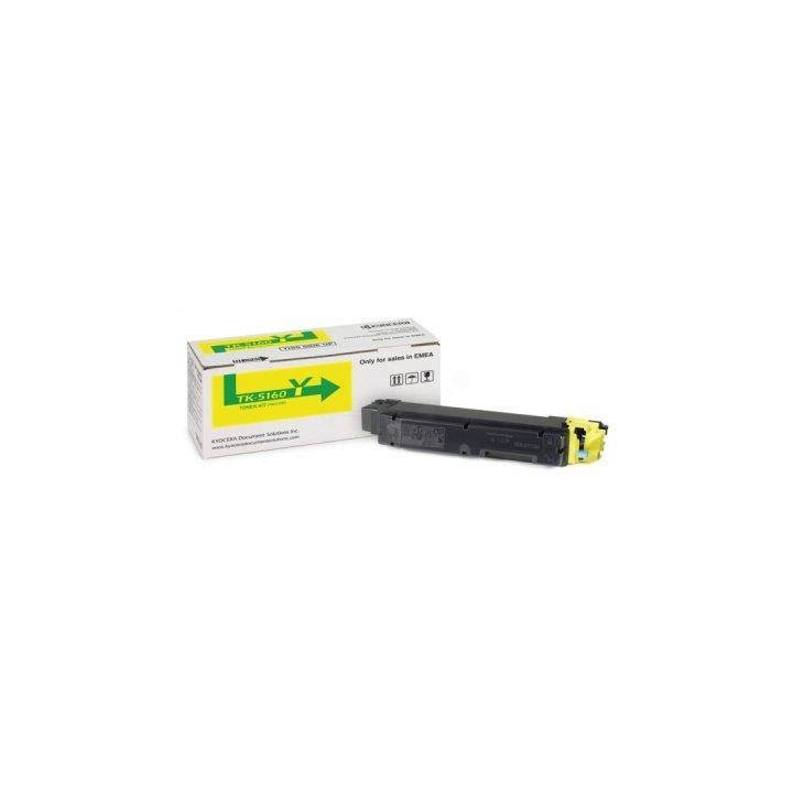 TONER ORYGINALNY KYOCERA TK5160Y TK5160Y1T02NTANL0 YELLOW 12000 STRON
