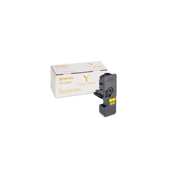 TONER ORYGINALNY KYOCERA TK5240Y TK5240Y1T02R7ANL0 YELLOW 3000 STRON