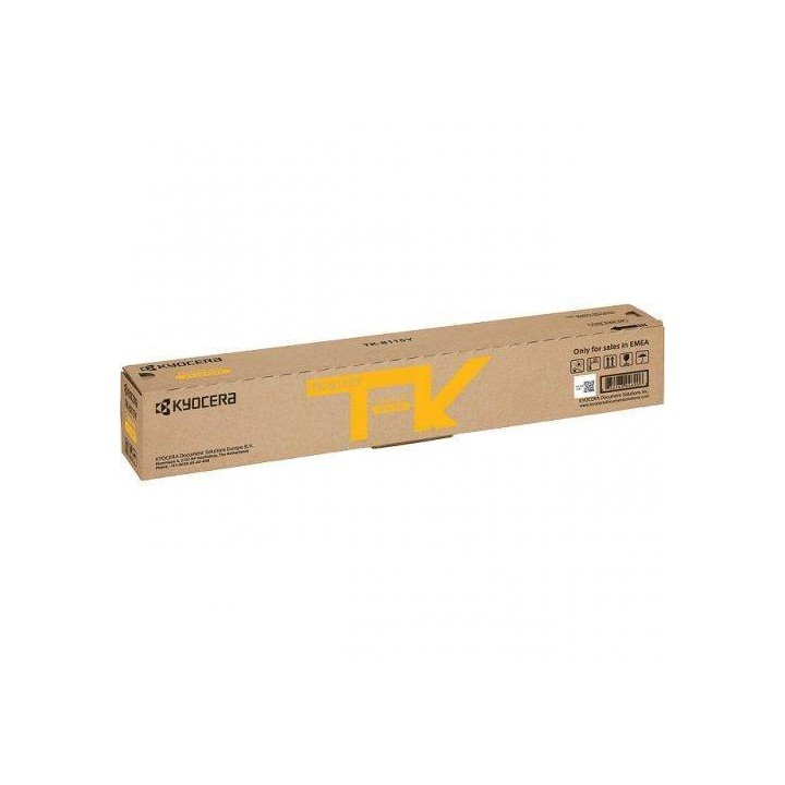 TONER ORYGINALNY KYOCERA TK8115Y TK8115Y1T02P3ANL0 YELLOW 6000 STRON