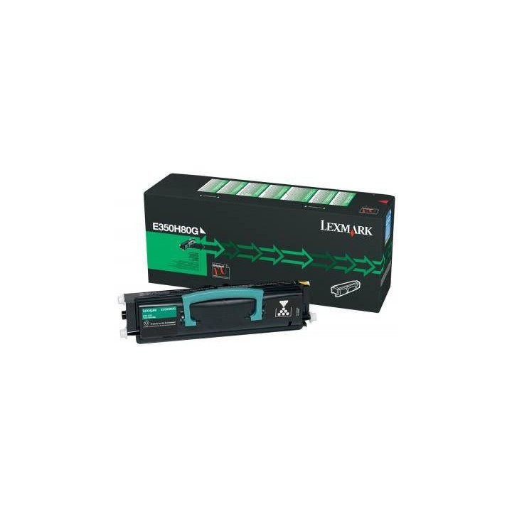 TONER ORYGINALNY LEXMARK E350H80G CZARNY 9000 STRON