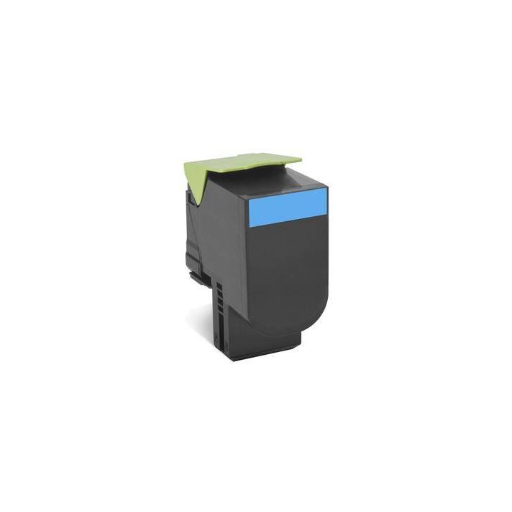 TONER ORYGINALNY LEXMARK 70C2HCE CYAN 3000 STRON