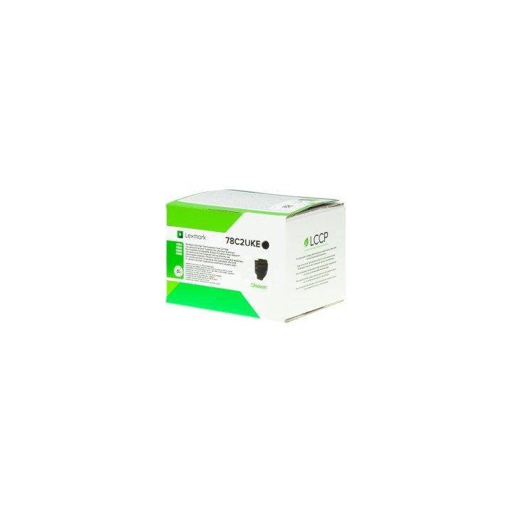 TONER ORYGINALNY LEXMARK 78C2UKE CZARNY 10500 STRON