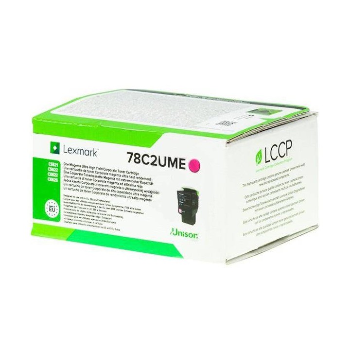 TONER ORYGINALNY LEXMARK 78C2UME MAGENTA 7000 STRON