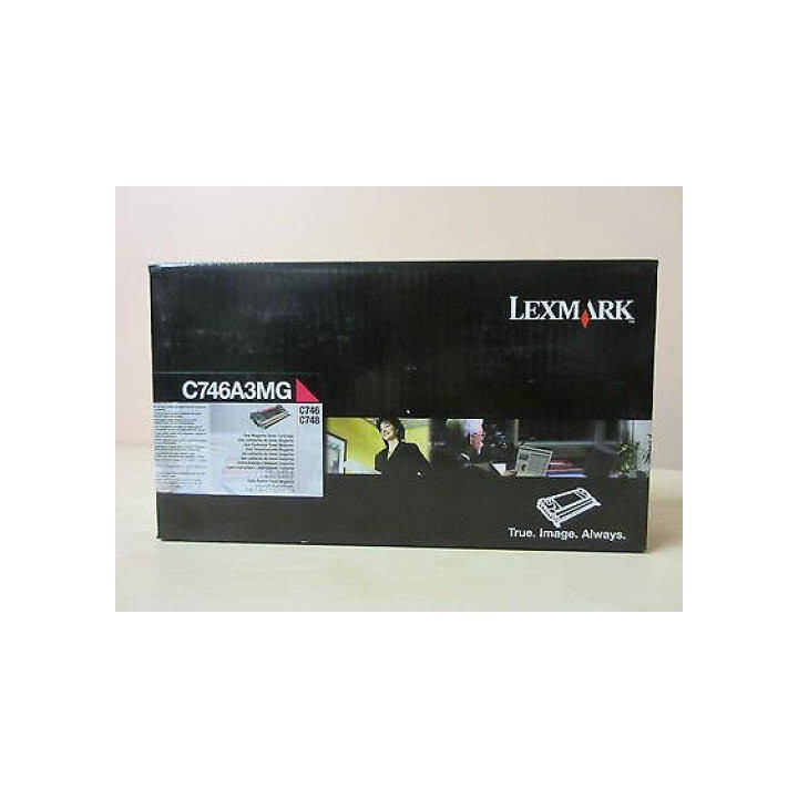 TONER ORYGINALNY LEXMARK C746A3MG MAGENTA 7000 STRON