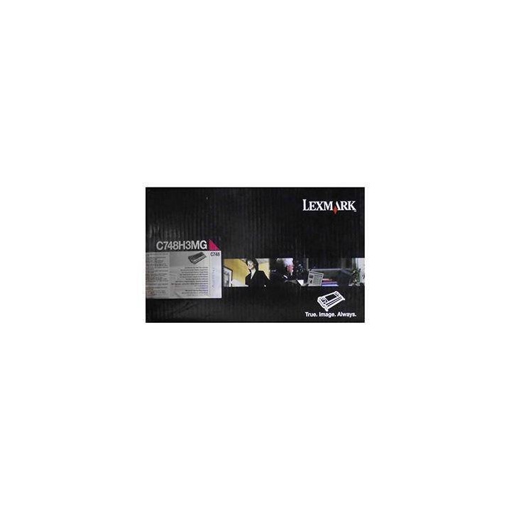 TONER ORYGINALNY LEXMARK C748H3MG MAGENTA 10000 STRON