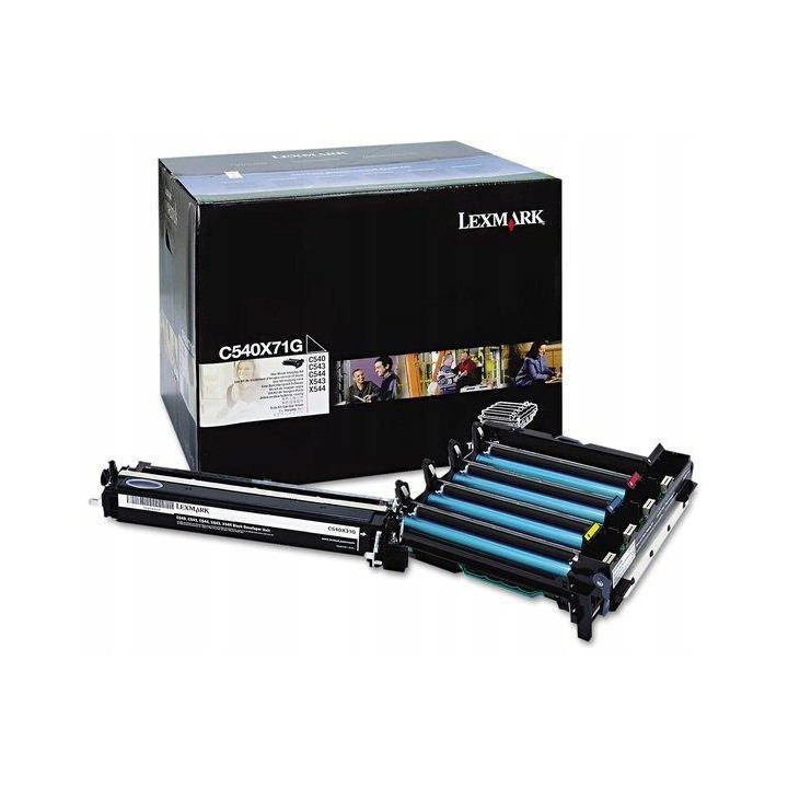 ZESTAW OBRAZUJĄCY ORYGINALNY LEXMARK C540X71G CZARNY 30000 STRON