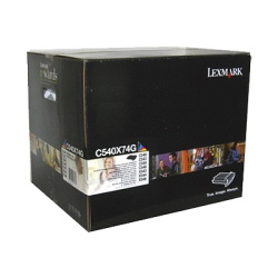 ZESTAW OBRAZUJĄCY ORYGINALNY LEXMARK C540X74G CMYK 30000 STRON