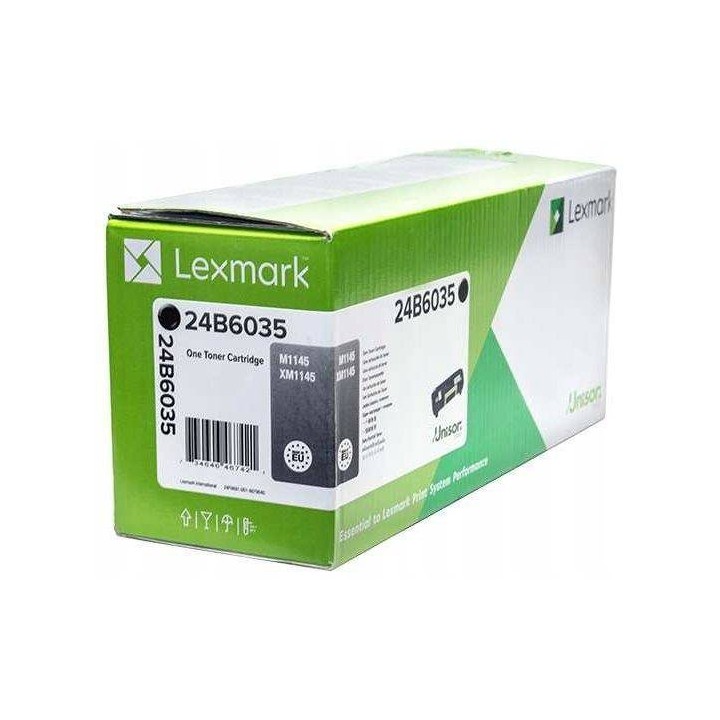 TONER ORYGINALNY LEXMARK 24B6035 CZARNY 16000 STRON