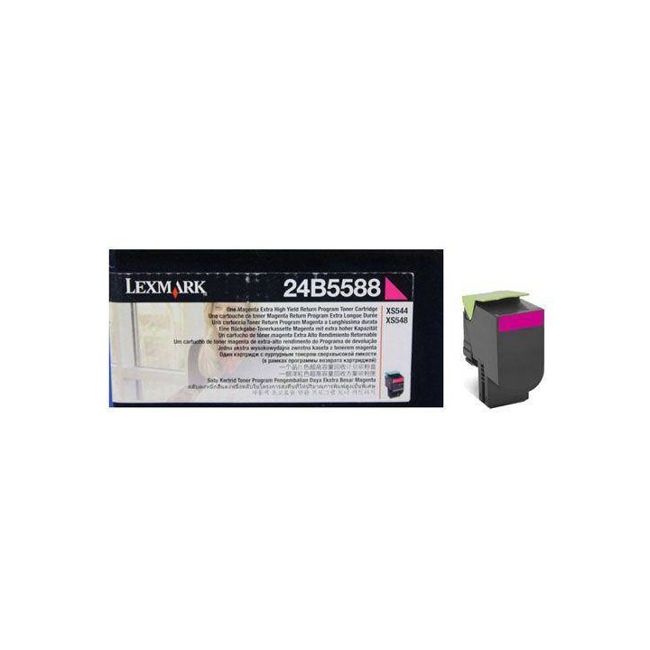 TONER ORYGINALNY LEXMARK 24B5588 MAGENTA 3000 STRON