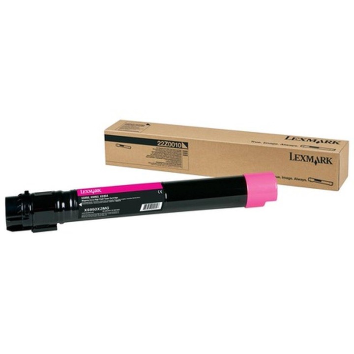 TONER ORYGINALNY LEXMARK 22Z0010 MAGENTA 22000 STRON