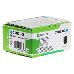 TONER ORYGINALNY LEXMARK 24B7182 CYAN 6000 STRON
