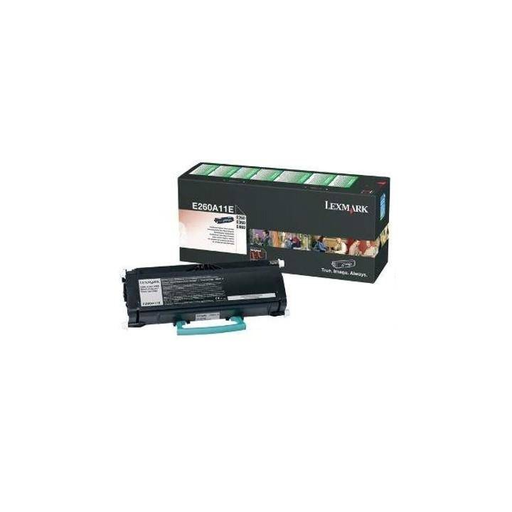 TONER ORYGINALNY LEXMARK E260A11E CZARNY 3500 STRON