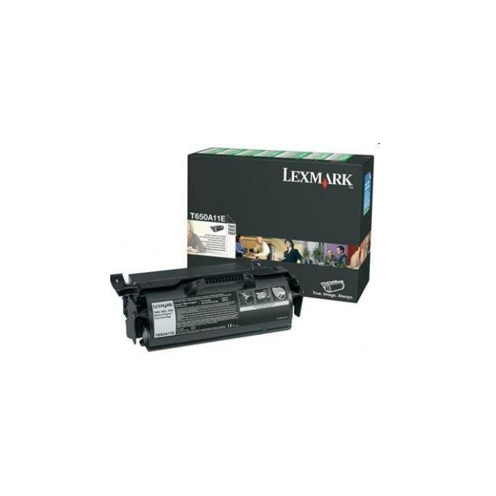 TONER ORYGINALNY LEXMARK T650A11E CZARNY 7000 STRON