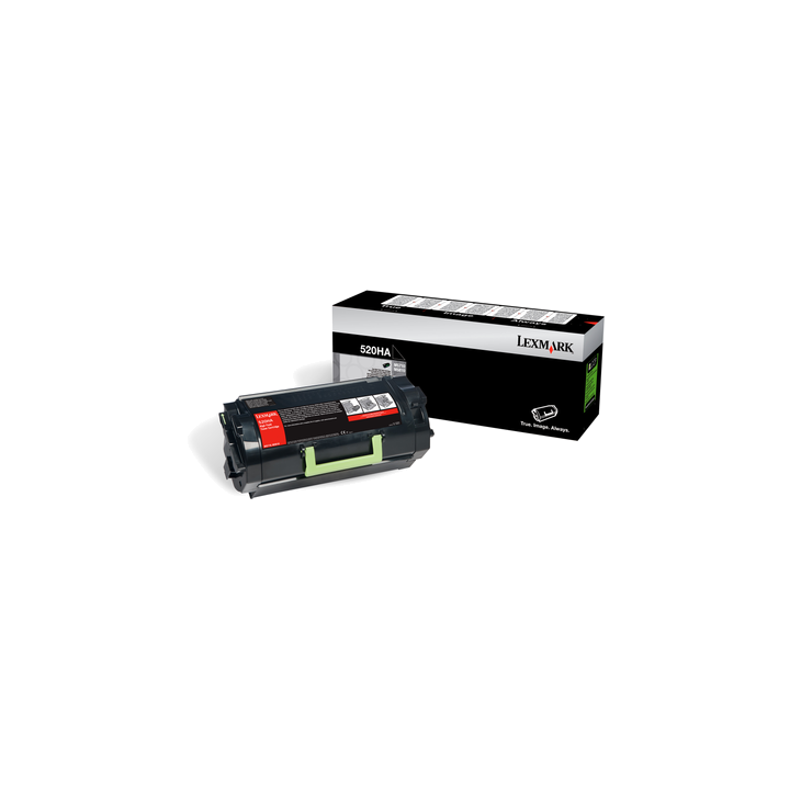 TONER ORYGINALNY LEXMARK 52D0HA0 CZARNY 25000 STRON