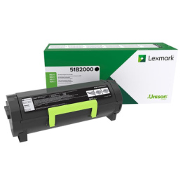 TONER ORYGINALNY LEXMARK 51B2000 CZARNY 2500 STRON