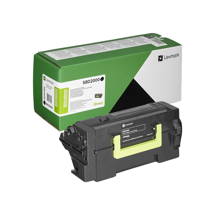 TONER ORYGINALNY LEXMARK 58D2000 CZARNY 7500 STRON
