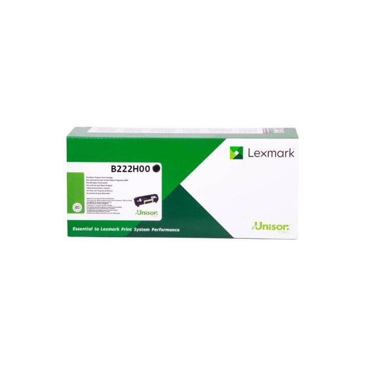 TONER ORYGINALNY LEXMARK B222H00 CZARNY 3000 STRON
