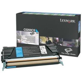 TONER ORYGINALNY LEXMARK C5200CS CYAN 1500 STRON