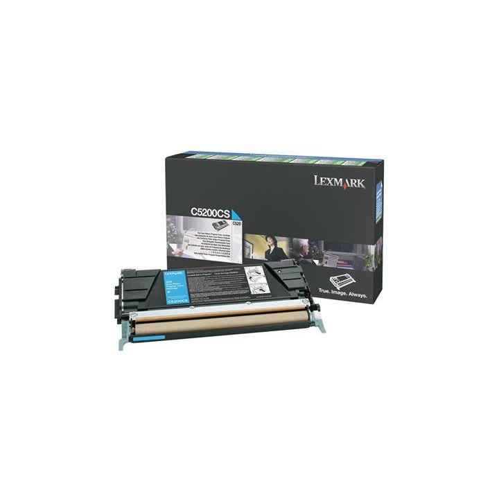 TONER ORYGINALNY LEXMARK C5200CS CYAN 1500 STRON