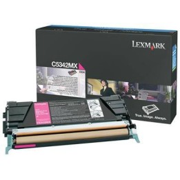 TONER ORYGINALNY LEXMARK C5342MX MAGENTA 7000 STRON
