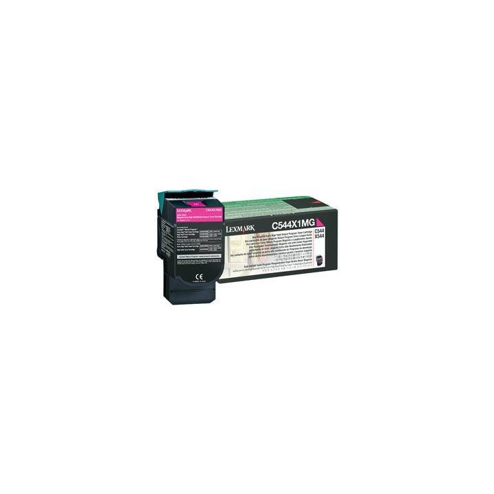 TONER ORYGINALNY LEXMARK C544X1MG MAGENTA 4000 STRON