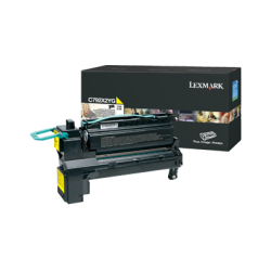 TONER ORYGINALNY LEXMARK C792X2YG YELLOW 20000 STRON