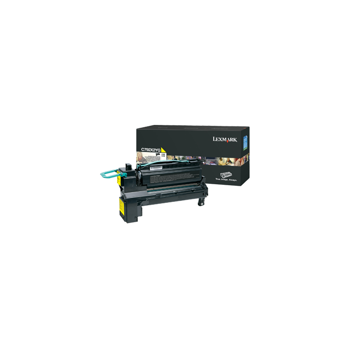 TONER ORYGINALNY LEXMARK C792X2YG YELLOW 20000 STRON