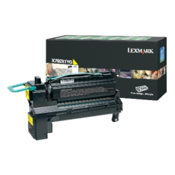 TONER ORYGINALNY LEXMARK X792X1YG YELLOW 20000 STRON
