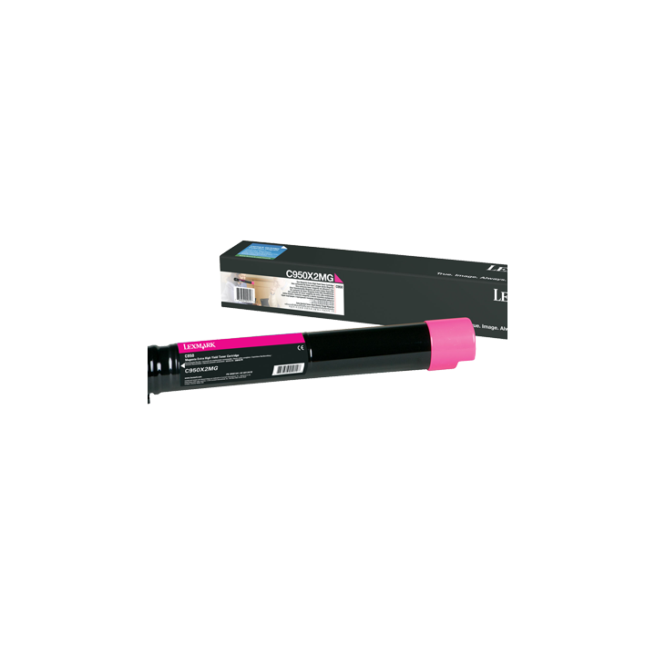 TONER ORYGINALNY LEXMARK C950X2MG MAGENTA 22000 STRON