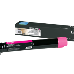 TONER ORYGINALNY LEXMARK X950X2MG MAGENTA 22000 STRON