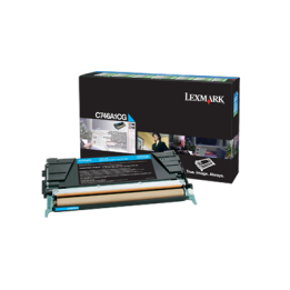 TONER ORYGINALNY LEXMARK C746A1CG CYAN 7000 STRON