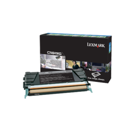 TONER ORYGINALNY LEXMARK C746H1KG CZARNY 12000 STRON