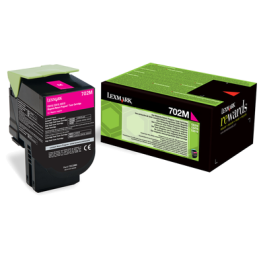 TONER ORYGINALNY LEXMARK 70C20M0 MAGENTA 1000 STRON