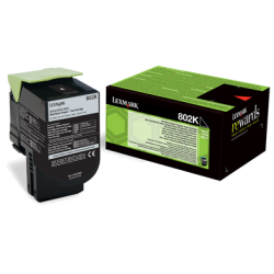 TONER ORYGINALNY LEXMARK 80C20K0 CZARNY 1000 STRON
