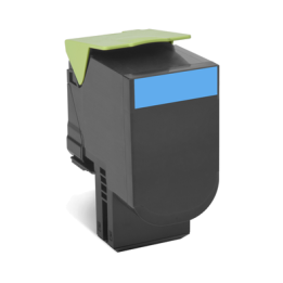TONER ORYGINALNY LEXMARK 80C2XC0 CYAN 4000 STRON