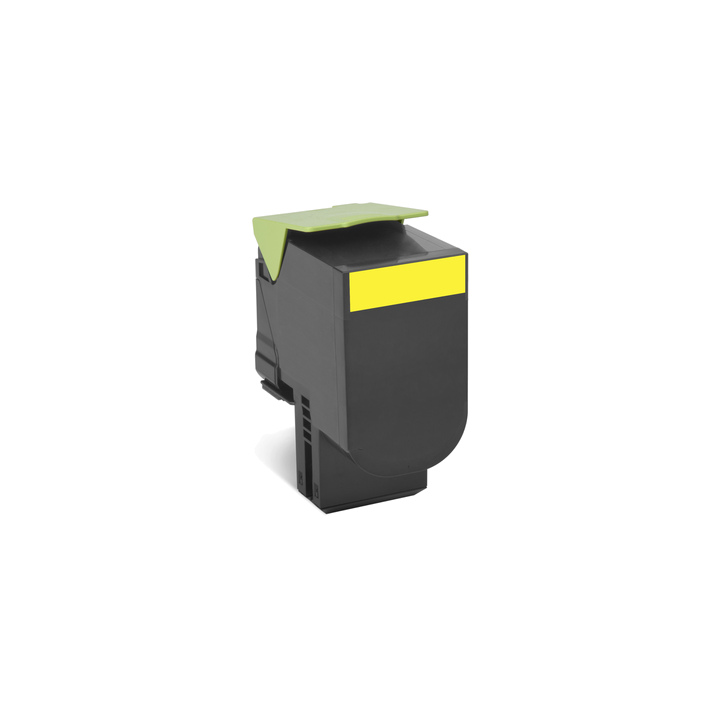 TONER ORYGINALNY LEXMARK 80C2XY0 YELLOW 4000 STRON
