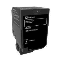 TONER ORYGINALNY LEXMARK 74C20K0 CZARNY 3000 STRON