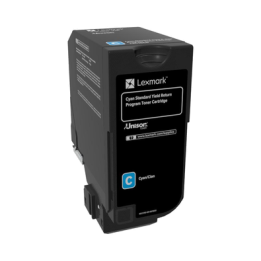 TONER ORYGINALNY LEXMARK 74C2SC0 CYAN 7000 STRON